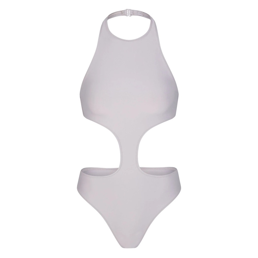 SKIMS RECYCLES SWIM HALTER MONOKINI